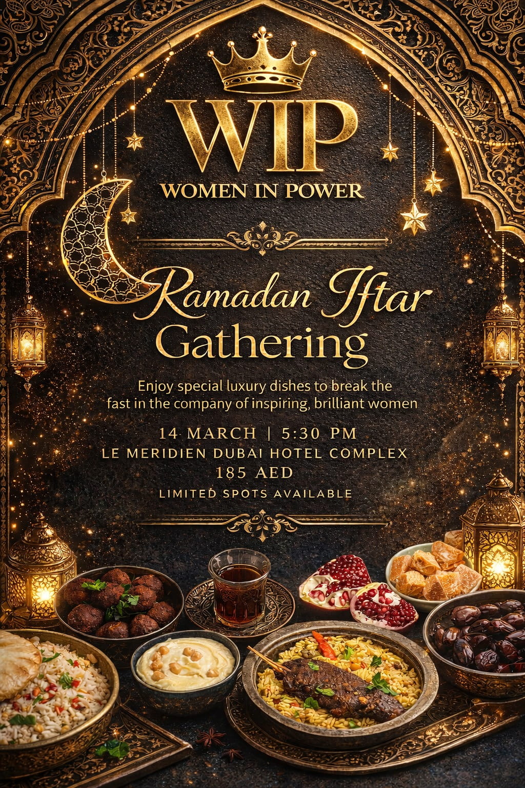 14 March | 5:30 PM - 8:30 PM | LE MERIDIEN DUBAI HOTEL AND CONFERENCE CENTRE